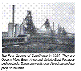 The Four Queens of Scunthorpe in 1954